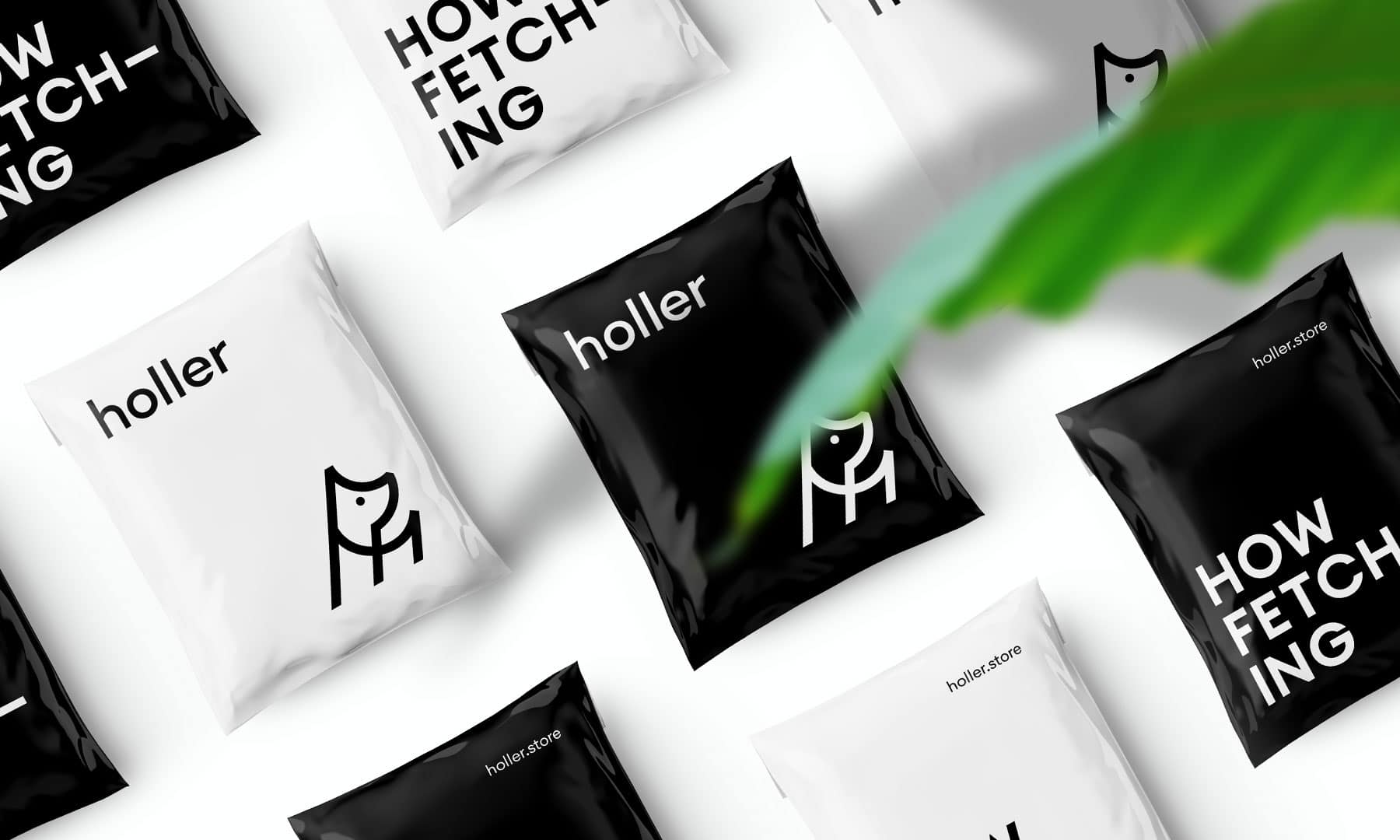 Dog Clothing & Accessories Brand Identity Packaging Parcel Bags