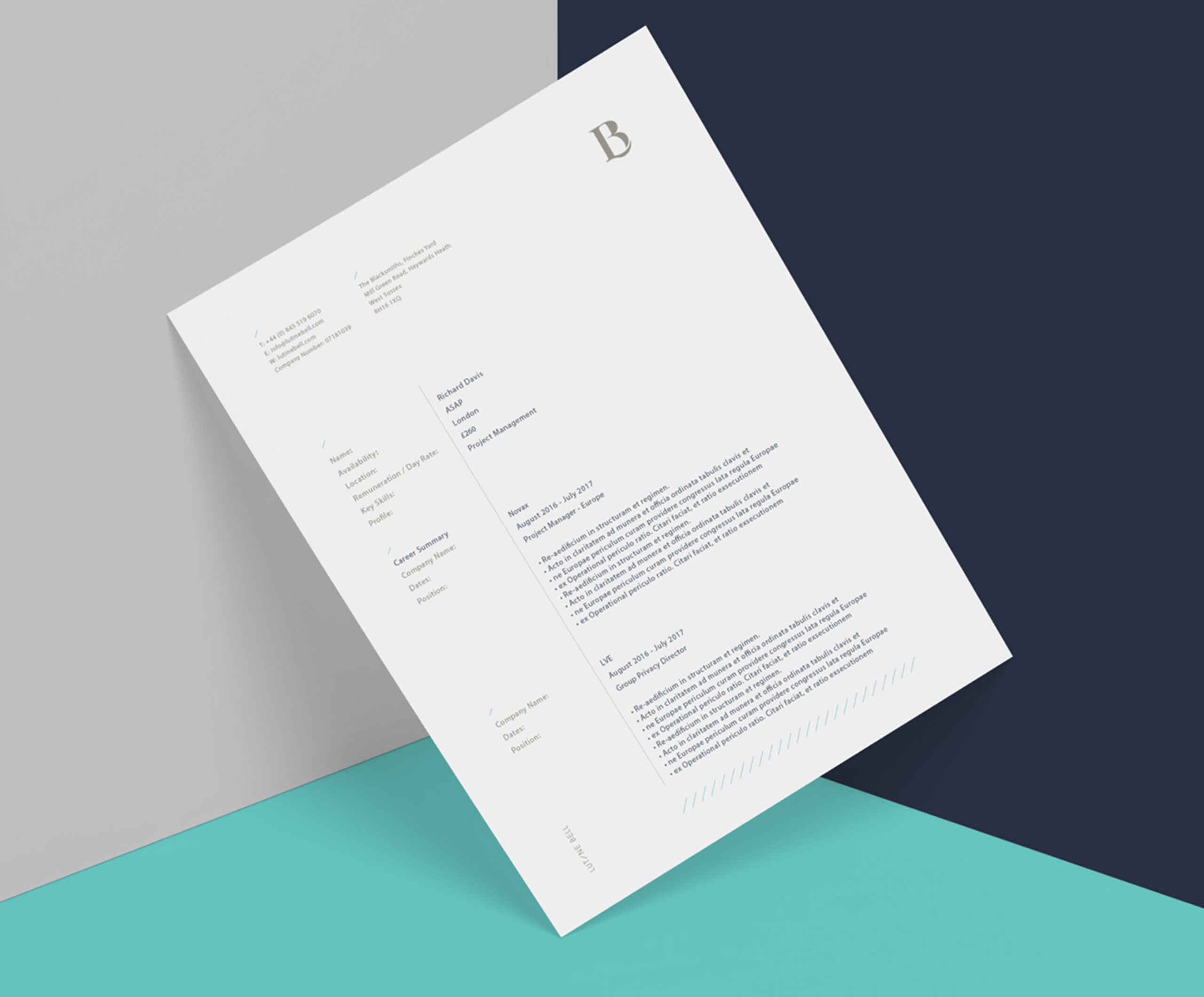 Lutine Bell Executive Search Printed