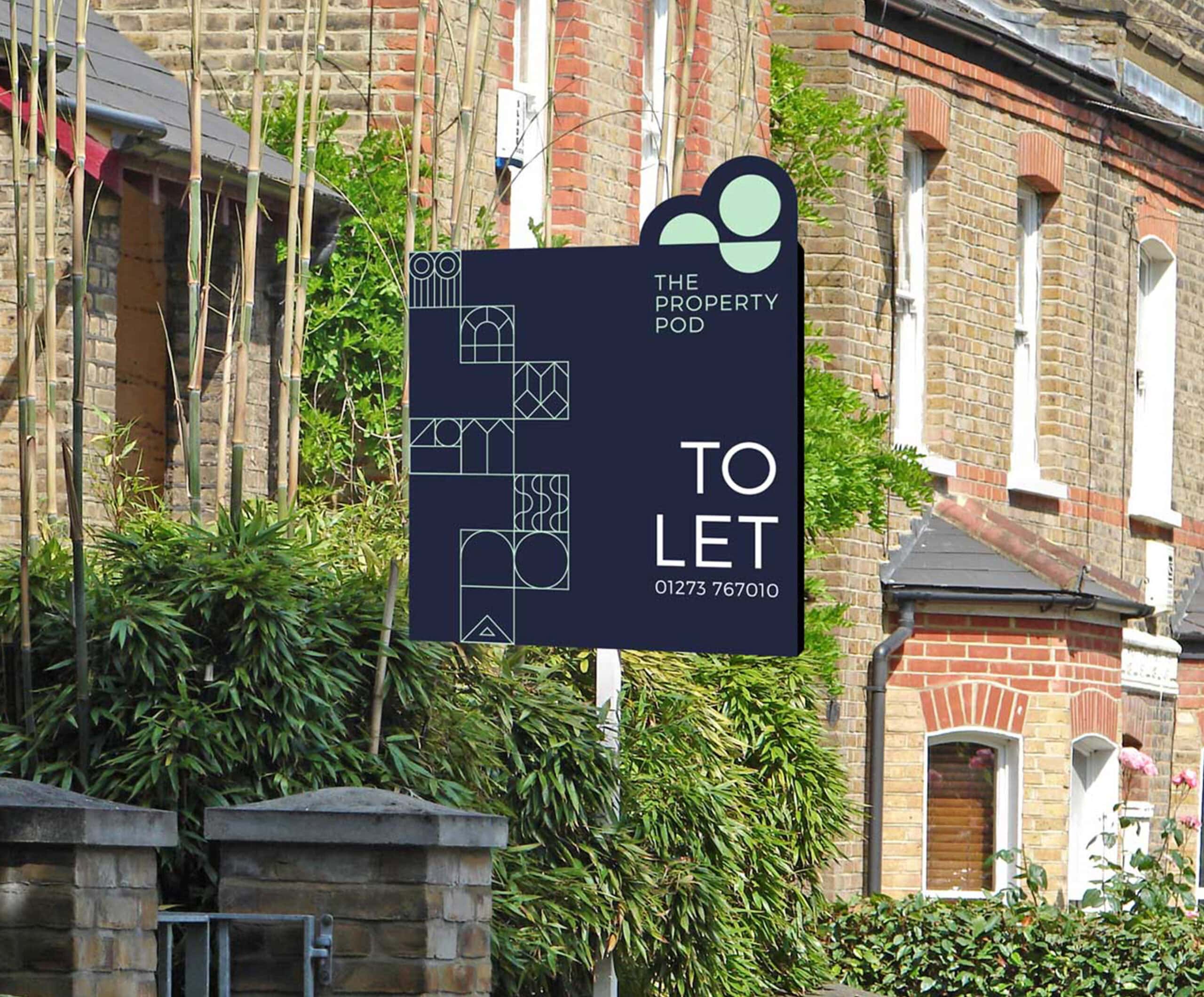 Property Pod Letting Agents For Sale Board