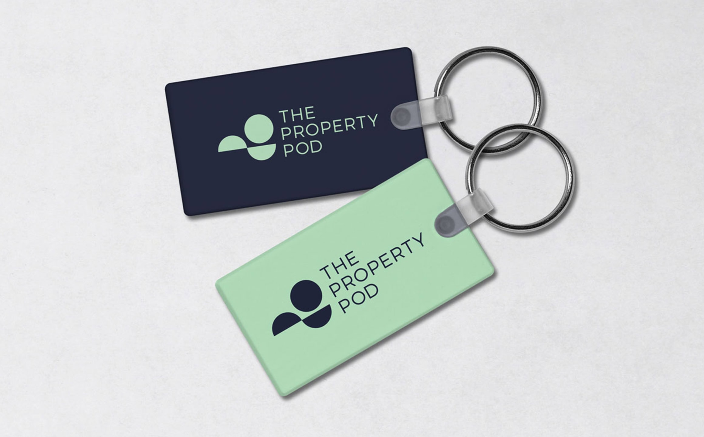 Property Pod Letting Agents Branded Key Chain