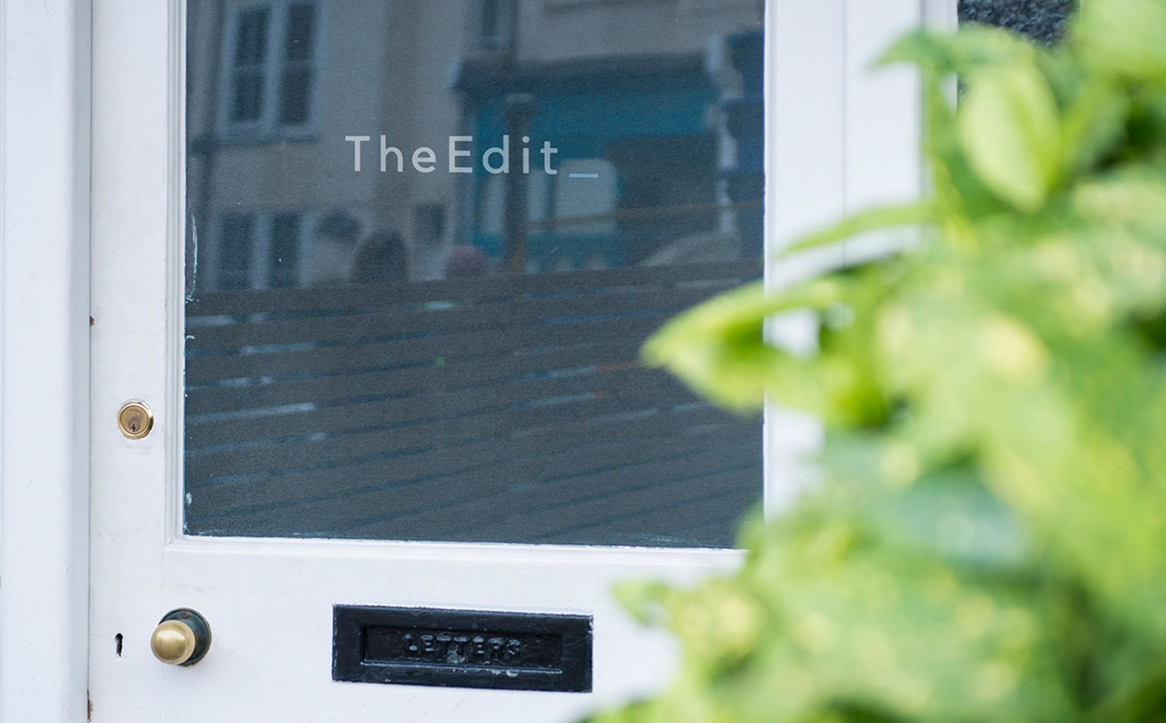 The Edit Post Production Exterior Logo Signage