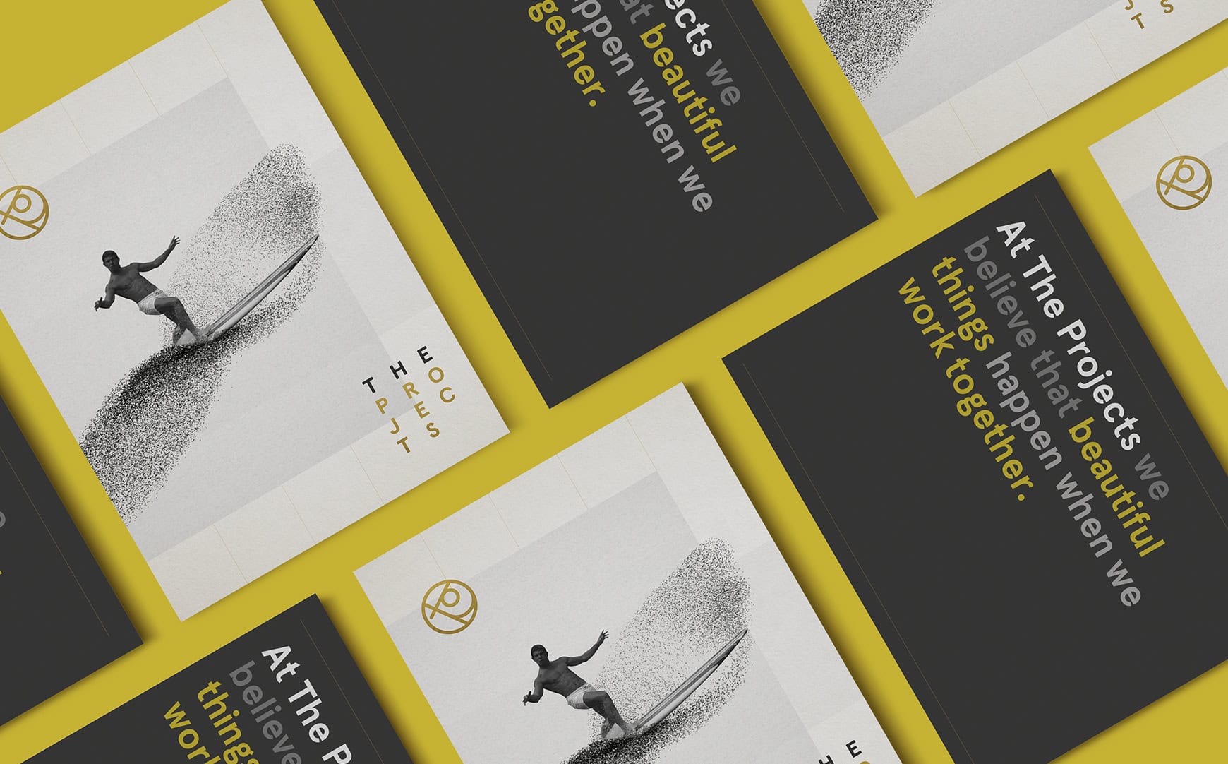 The Projects Co-Working Brochure Design