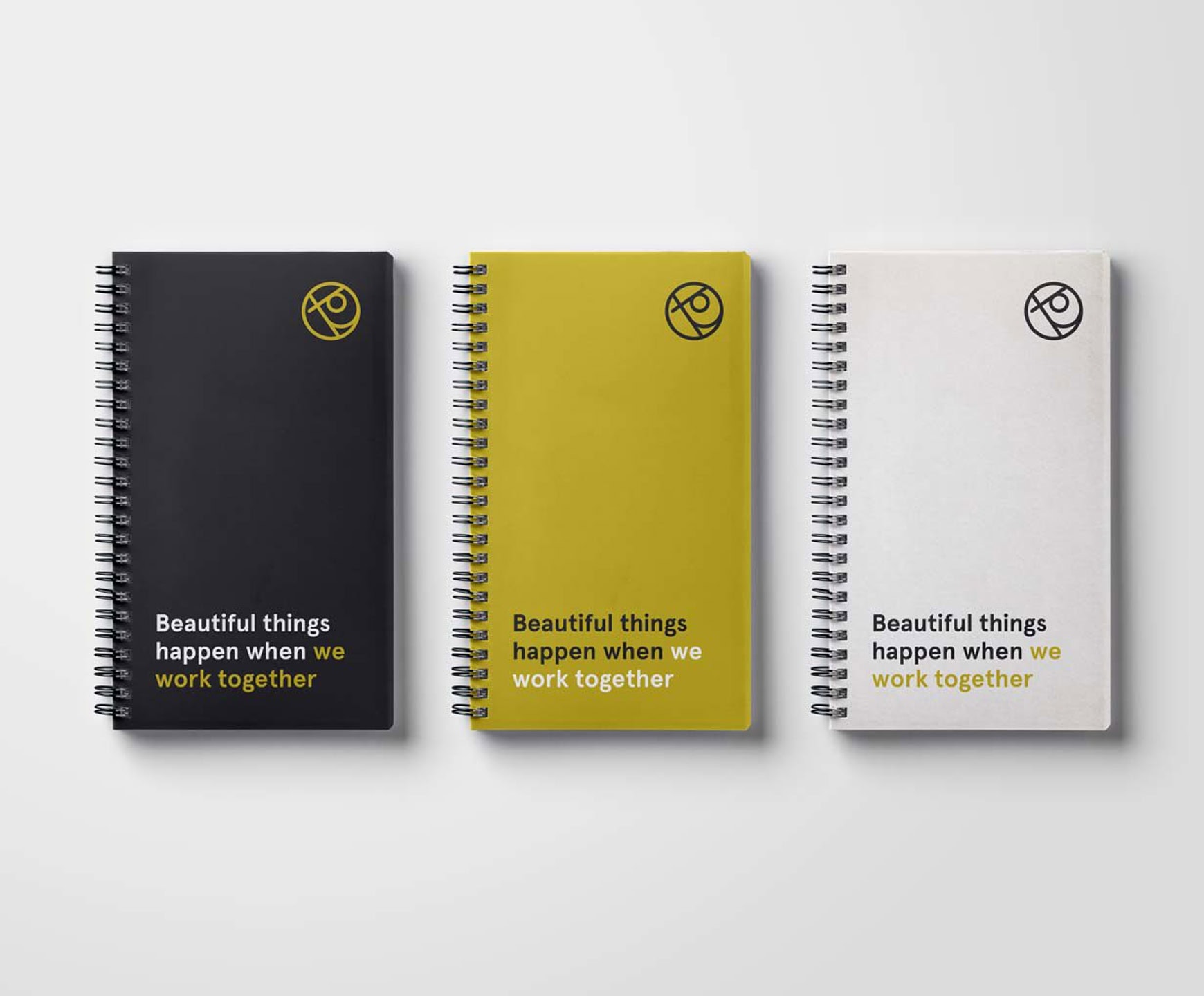 The Projects Co-Working Branded Notebooks