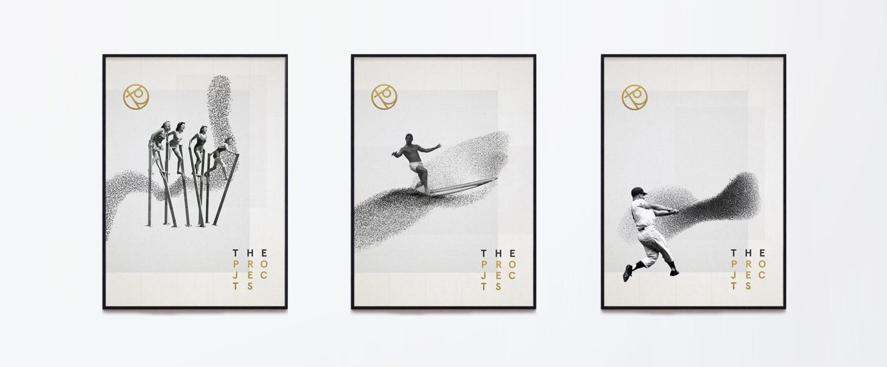The Projects Co-Working Surrealism Artwork Posters