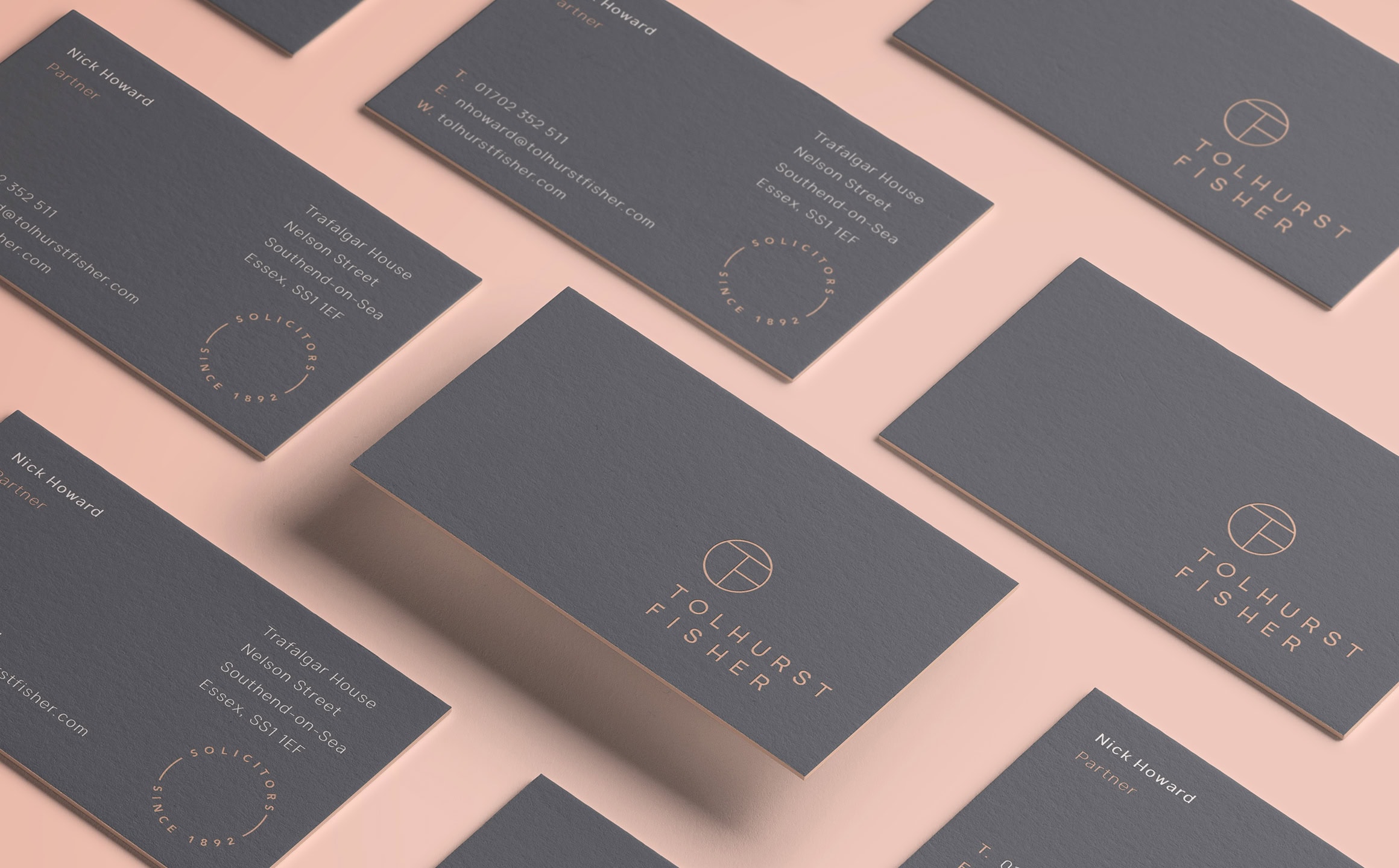 Tolhurst Fisher Solicitors Business Cards