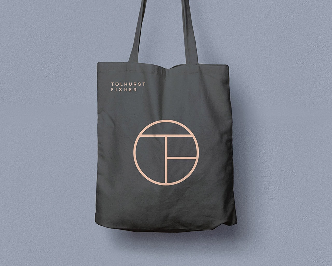 Tolhurst Fisher Branded Tote Bag
