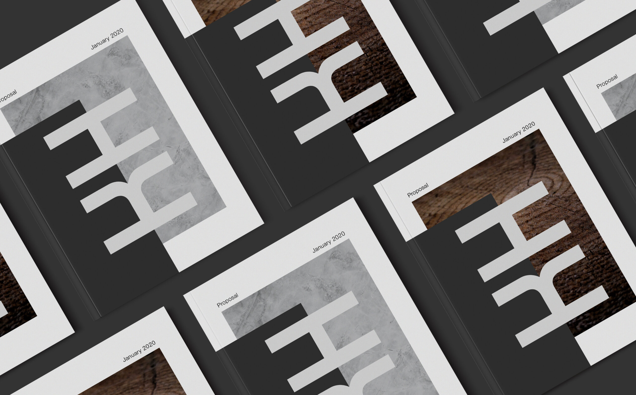 Property Investments Printed Brochure Brand Identity