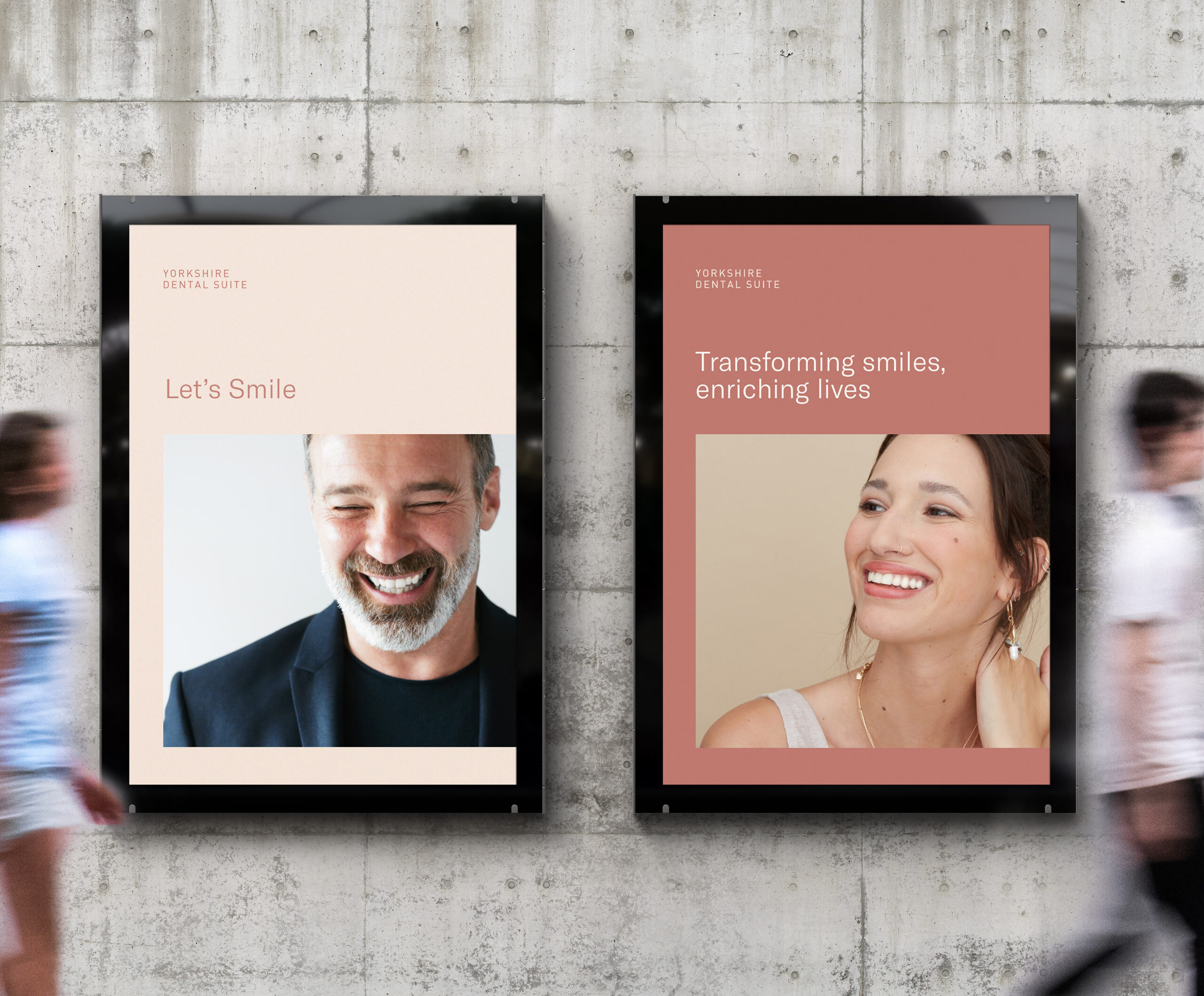 Dentistry Brand Identity Advertisement Posters