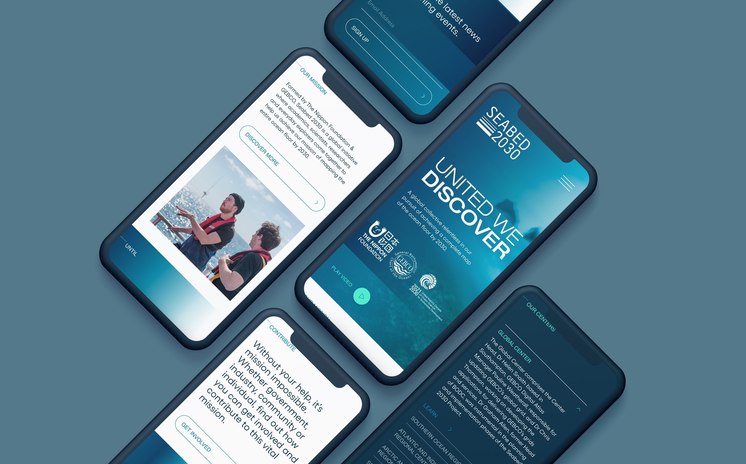 Ocean Discovery Initiative Branding & Website