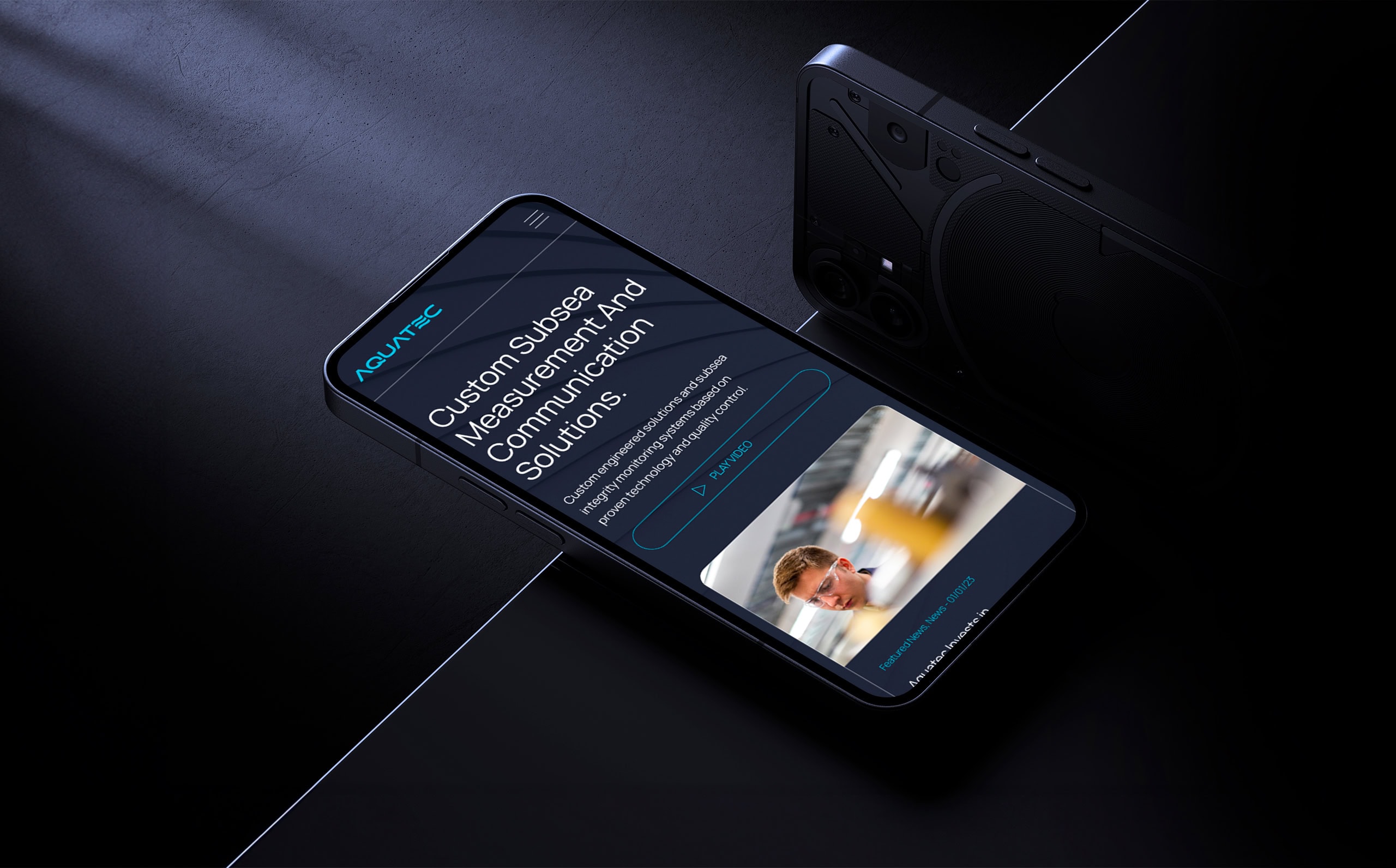 Rebranding & Website for Ocean Technology Company